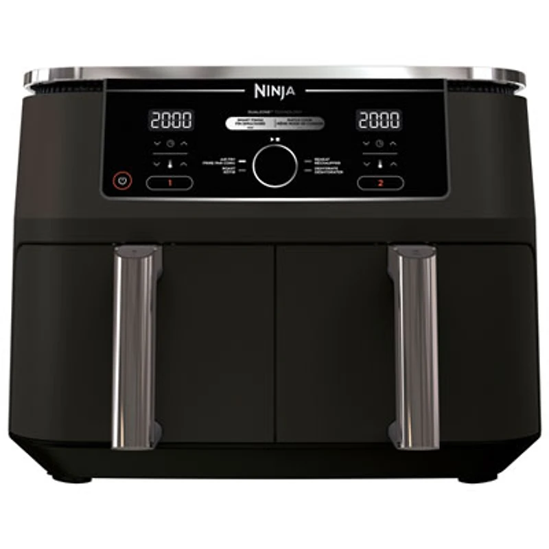 Ninja Foodi 4-in-1 Dual Zone Air Fryer - 9.46kg/10Qt - Black - Only at Best Buy
