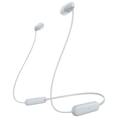 Sony WIC100 In-Ear Bluetooth Headphones - White