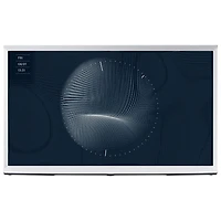 Samsung The Serif 43" 4K UHD HDR QLED Tizen Smart TV (QN43LS01BAFXZC) - 2022 - Cloud White