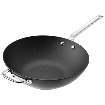 Scanpan 30cm Aluminum/Non-Stick Coating Wok - Black/Silver
