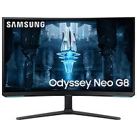 Samsung Odyssey Neo G8 32" 4K UHD 240Hz 1ms GTG Curved VA LED FreeSync Gaming Monitor (LS32BG852NNXGO)