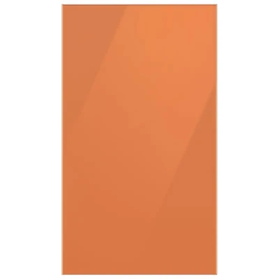 Samsung Panel for BESPOKE 4-Door Flex French Refrigerator - Bottom Panel - Clementine Glass