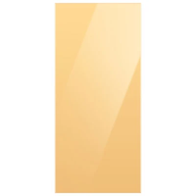 Samsung Panel for BESPOKE 4-Door Flex French Refrigerator - Top Panel - Sunrise Yellow Glass