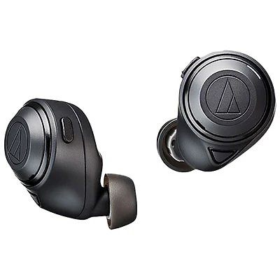 Audio-Technica ATH-CKS50TW In-Ear Noise Cancelling True Wireless Earbuds - Black