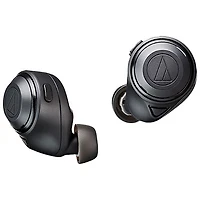 Audio-Technica ATH-CKS50TW In-Ear Noise Cancelling True Wireless Earbuds - Black