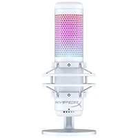 HyperX QuadCast S USB Condenser Microphone - White