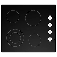 Moffat 24" 4-Element Built-In Electric Cooktop (MCP2024DXBB) - Black
