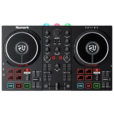 Numark Party Mix II DJ Controller with Built-In Light Show