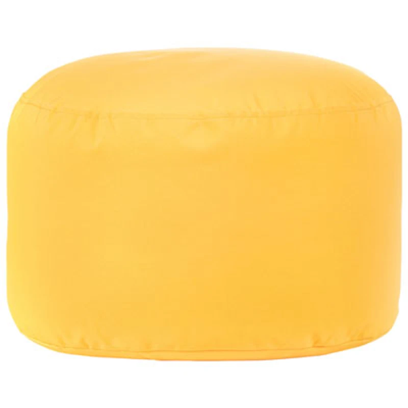 Gouchee Home Soleil Polyester Pouf - Yellow