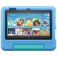 Amazon Fire 7 Kids Edition (2022) 7" 16GB FireOS Tablet with MTK/MT8168 4-Core Processor - Blue
