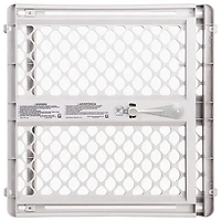 North States Supergate Classic Pressure-Mounted Safety Gate - Light Grey