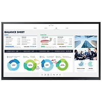 Samsung Flip 3 85" 4K UHD Tizen 6.0 Digital Flipchart (LH85WMAWLGCXZC) - English