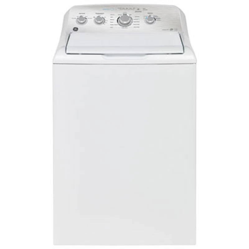 GE 5.0 Cu. Ft. High Efficiency Top Load Washer (GTW550BMRWS) - White - Open Box - Perfect Condition