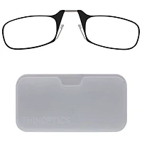 ThinOptics White Pod & Reading Glasses with +1.0 Lens Strength
