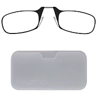 ThinOptics White Pod & Reading Glasses with +1.5 Lens Strength