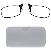 ThinOptics White Pod & Reading Glasses with +2.0 Lens Strength