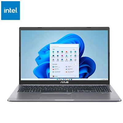 Open Box - ASUS VivoBook 15 X515 15.6" Laptop -Slate Grey (Intel Celeron N4020/128GB SSD/4GB RAM/Win 11)