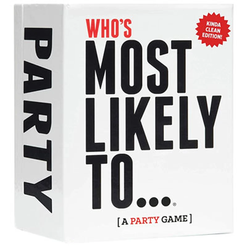 Who's Most Likely To Party Game - English