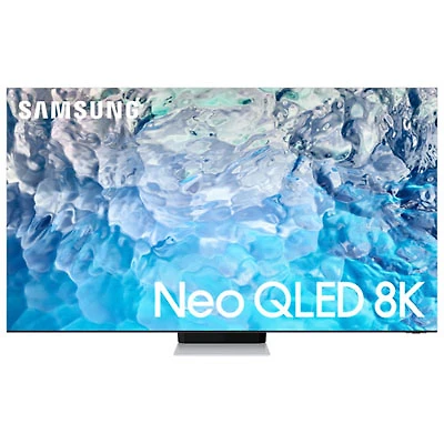 Open Box - Samsung 85" 8K UHD QLED Tizen Smart TV (QN85QN900BFXZC) - Stainless Steel