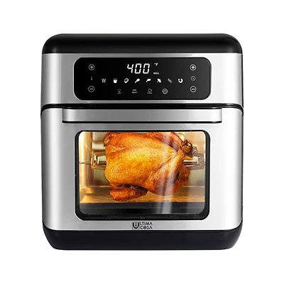 Ultima Cosa Digital Air Fryer Oven - 10L/10.6QT - Black Stainless Steel - Only at Best Buy