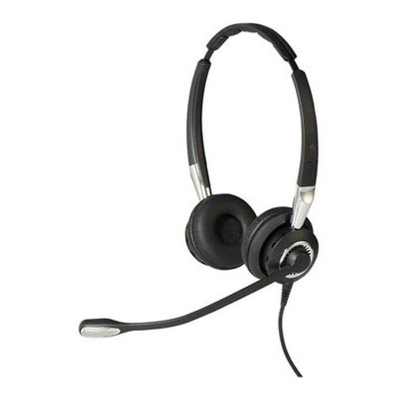 Open Box - Jabra BIZ 2400 II QD Noise Canceling Headset with Microphone (2489-820-209) - Black