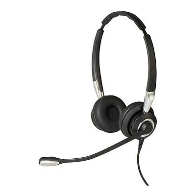 Open Box - Jabra BIZ 2400 II QD Noise Canceling Headset with Microphone (2489-820-209) - Black