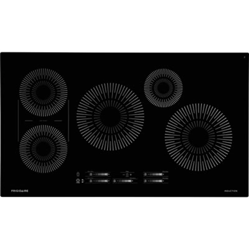 Frigidaire 36" 5-Element Induction Cooktop (FCCI3627AB) - Black