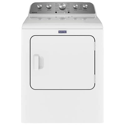 Maytag 7.0 Cu. Ft. Electric Steam Dryer (YMED5430MW) - White