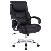 TygerClaw High-Back Executive Chair - Black