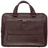 Mancini Milan 15.6" 3-Compartment Laptop Briefcase Bag