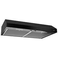 Broan 30" Under Cabinet Range Hood (BCSEK130BL) - Black Stainless Steel