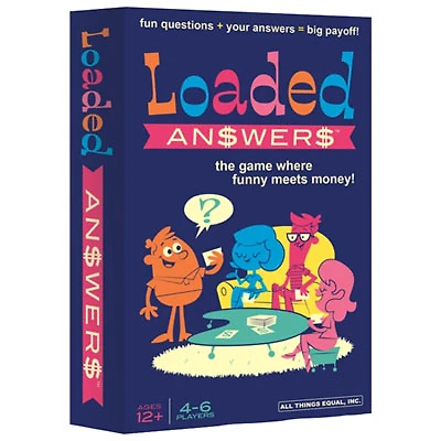 Loaded Answers Party Game - English