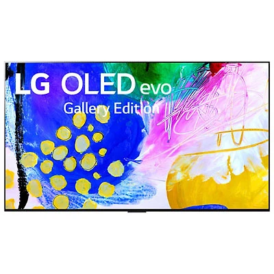 Open Box - LG 77" G2 4K UHD HDR OLED webOS Evo Gallery Smart TV (OLED77G2PUA) - 2022 - Satin Silver