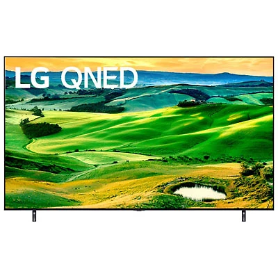 Open Box - LG 86" 4K UHD HDR QNED webOS Smart TV (86QNED80UQA) - 2022 - Dark Titan Silver/Ashed Blue