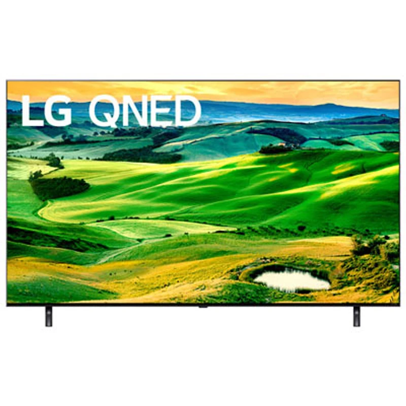 Open Box - LG 65" 4K UHD HDR QNED webOS Smart TV (65QNED80UQA) - 2022 - Dark Titan Silver/Ashed Blue