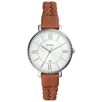 Fossil Jacqueline 36mm Women's Fashion Watch - Brown/Silver