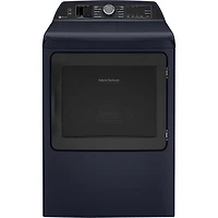 GE Profile 7.3 Cu. Ft. Electric Steam Dryer (PTD90EBMTRS) - Sapphire Blue