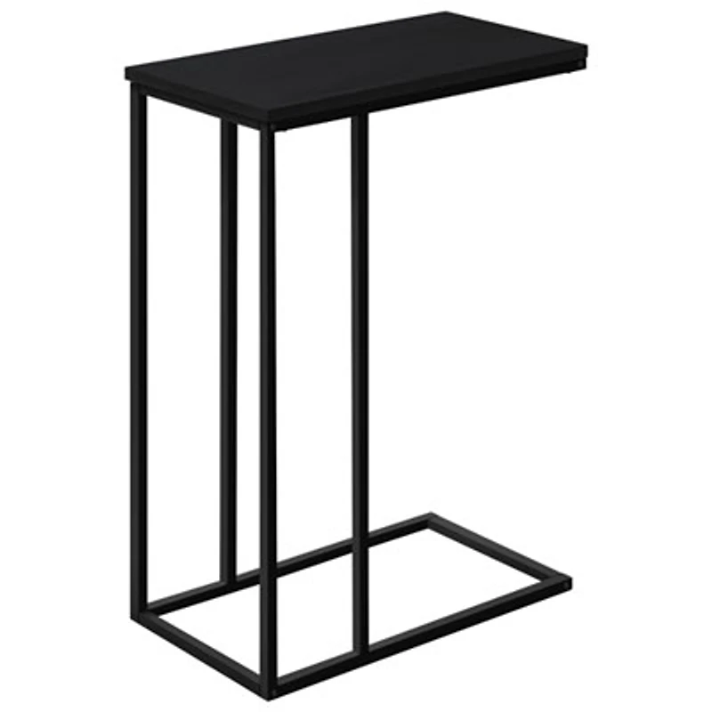 Monarch Contemporary Rectangular C-Shelf Accent Table
