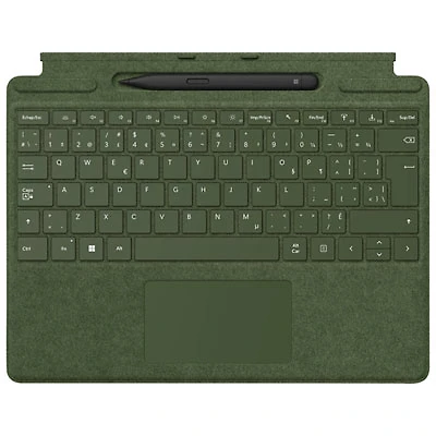 Microsoft Surface Pro Signature Keyboard with Slim Pen 2 - Forest - Bilingual