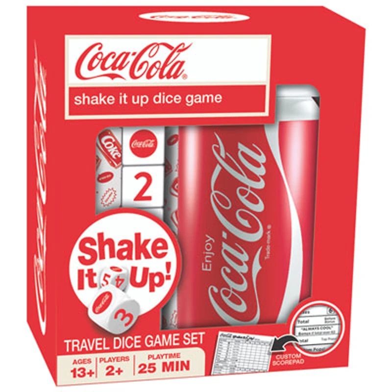 Coca-Cola Shake it Up Dice Game - English
