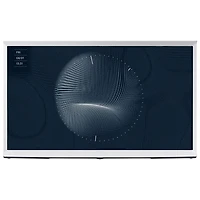 Open Box - Samsung The Serif 43" 4K UHD HDR QLED Tizen Smart TV (QN43LS01BAFXZC) - 2022 - Cloud White