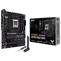 Asus TUF Gaming X670E-PLUS Gaming Wi-Fi 6E AM5 DDR5 Motherboard for AMD Ryzen 9000/8000/7000 Series CPUs