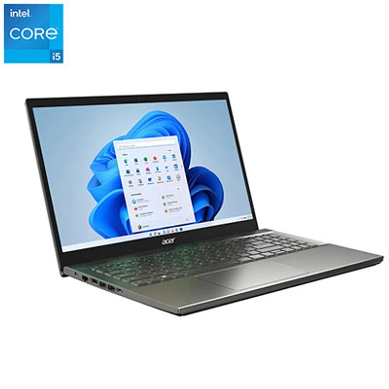 Open Box - Acer Aspire 5 15.6" Laptop - Iron (Intel Core i5-1235U/512GB SSD/12GB RAM/Windows 11)