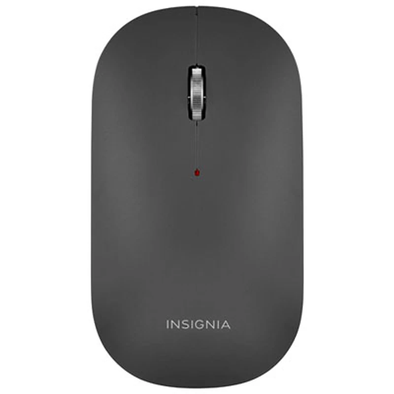 Insignia Slim 1600 DPI Wireless Optical Mouse - Black - Only at Best Buy