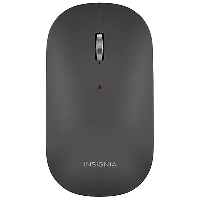 Insignia Slim 1600 DPI Wireless Optical Mouse - Black - Only at Best Buy