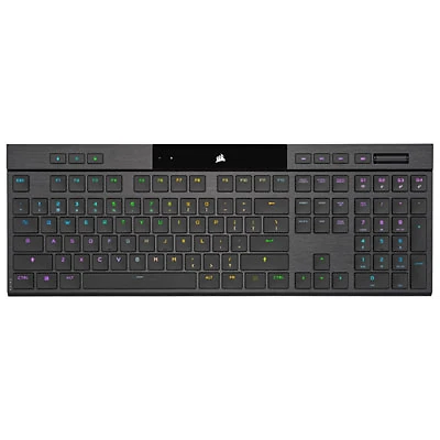 Corsair K100 Air Wireless RGB Gaming Keyboard - Black