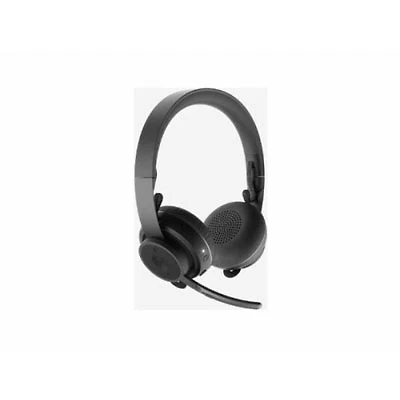 Open Box - Logitech Zone Wireless Bluetooth Headset with Microphone - Black (981-000853)