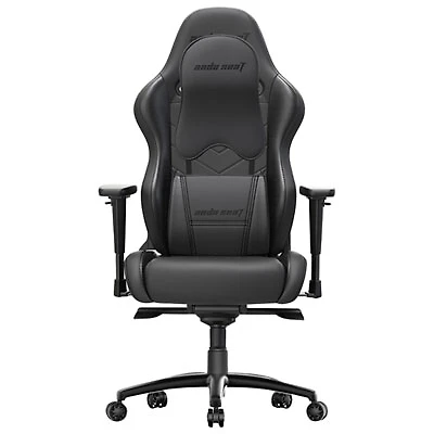 Anda Seat Dark Wizard Premium Genuine Leather Gaming Chair - Black