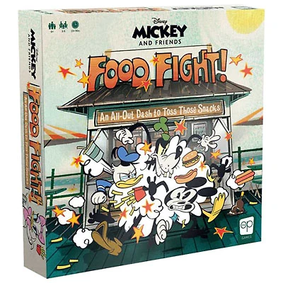 Mickey and Friends Food Fight Board Game - English