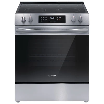 Frigidaire 30" 5.3 Cu. Ft. 5-Element Freestanding Electric Range (FCFE306CAS) - Stainless Steel